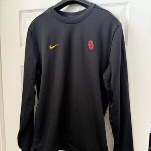 Nike Fleece Pullover - USC - Black